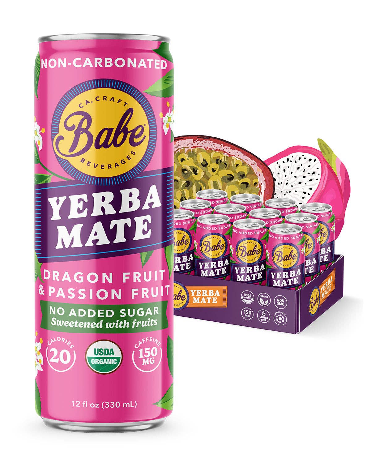 Yerba Mate Passion Dragon 12 oz