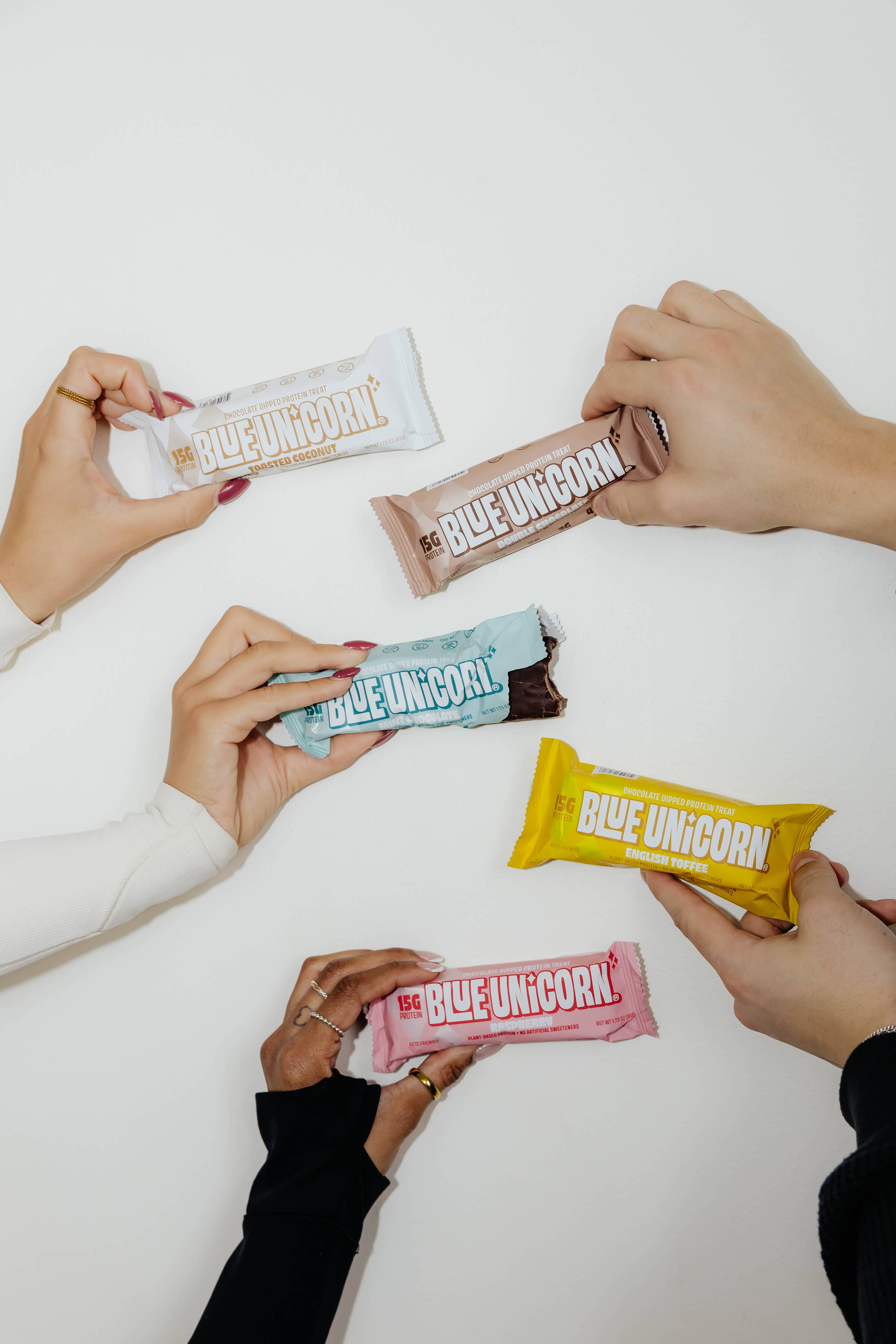 Blue Unicorn Protein Bar Carton – 12 Bars (Wholesale)