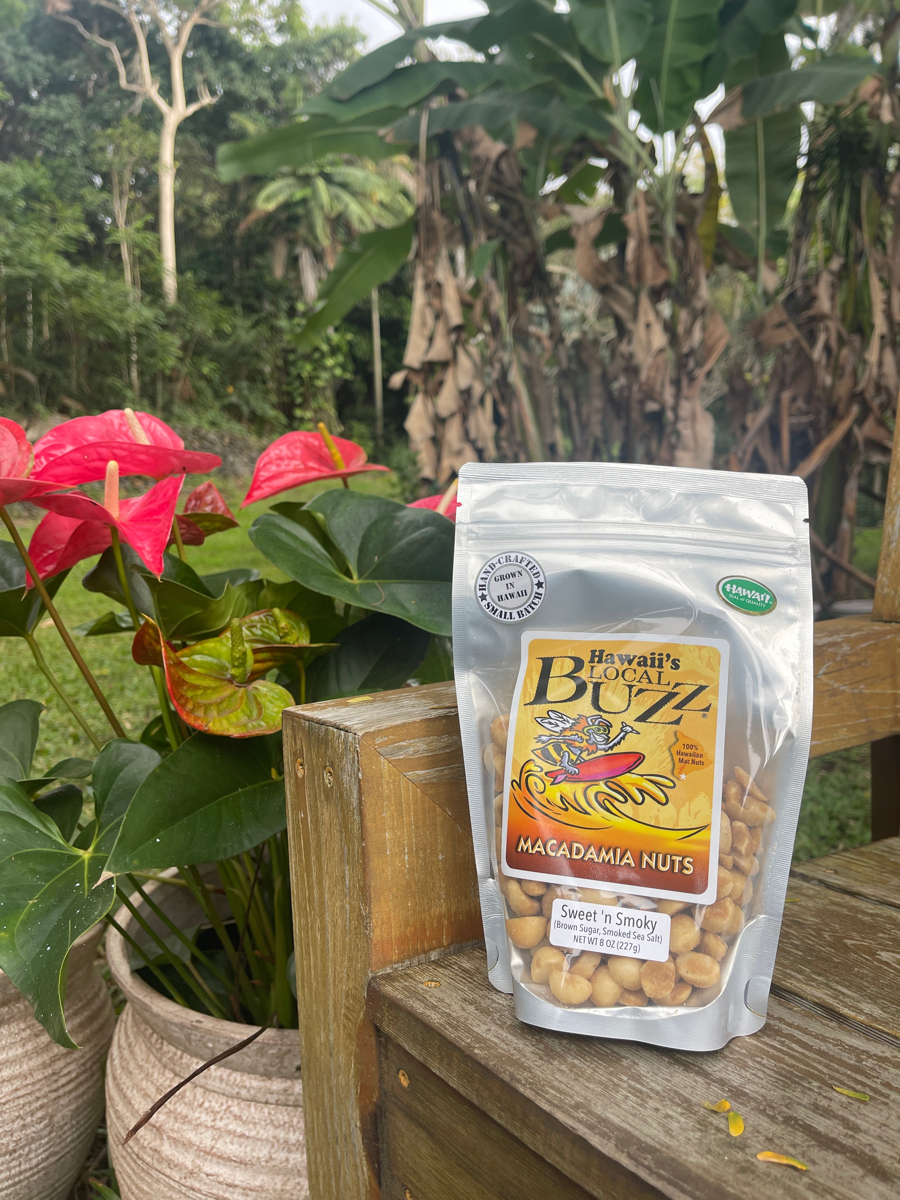 Sweet/Smoky Macadamia Nuts