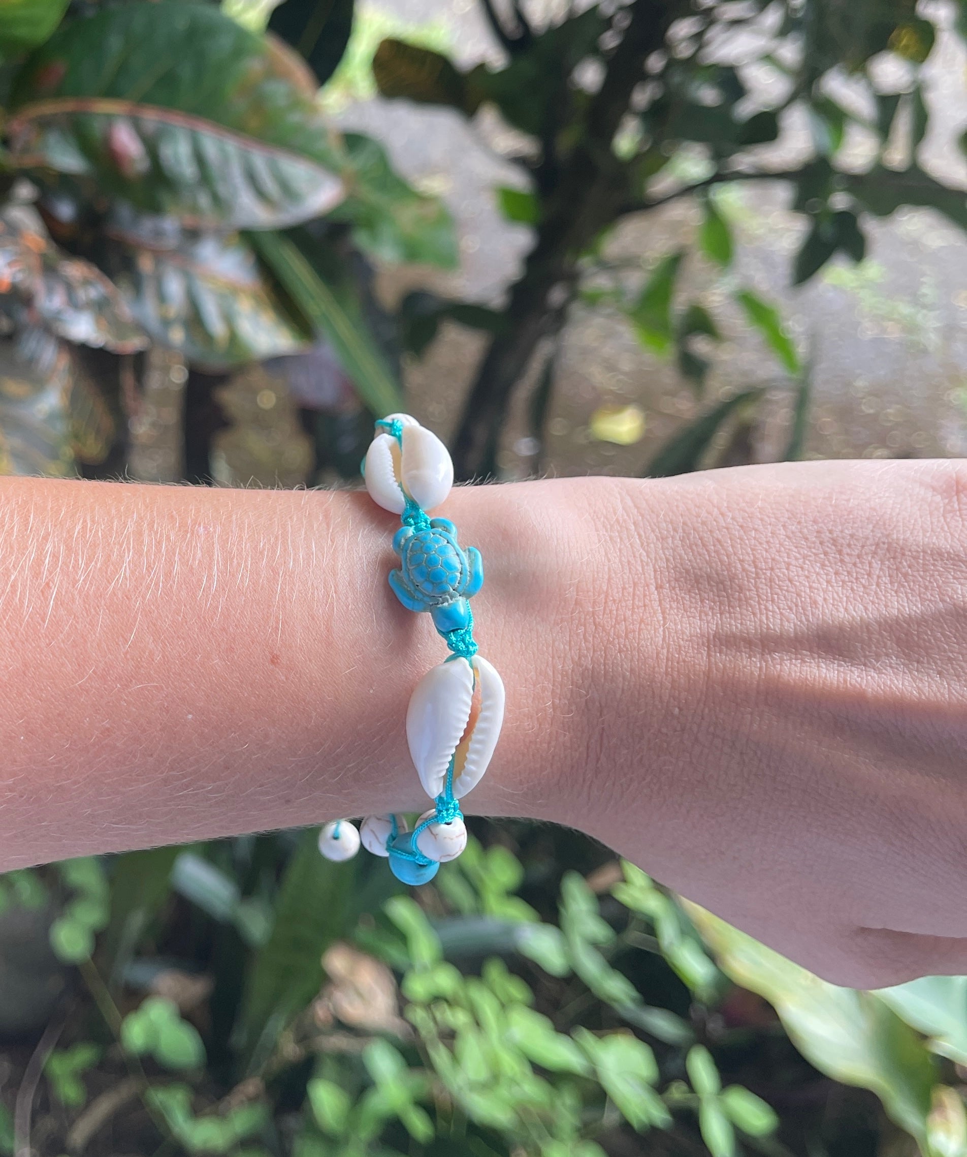cowrie Honu bracelet