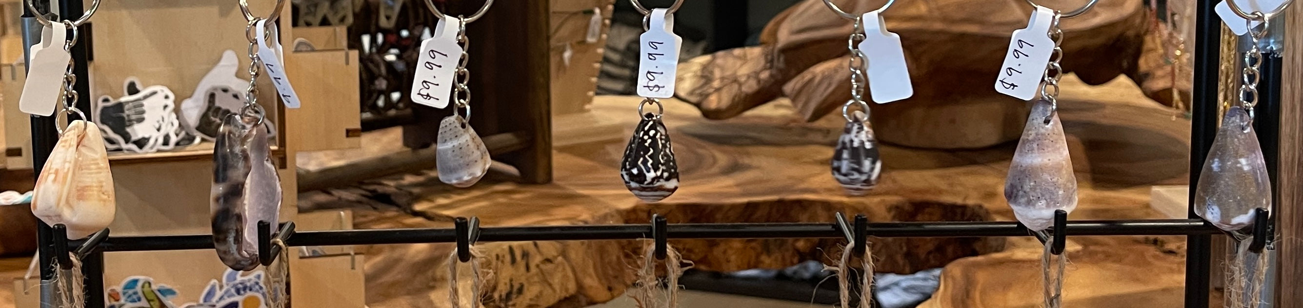 Shell Keychains
