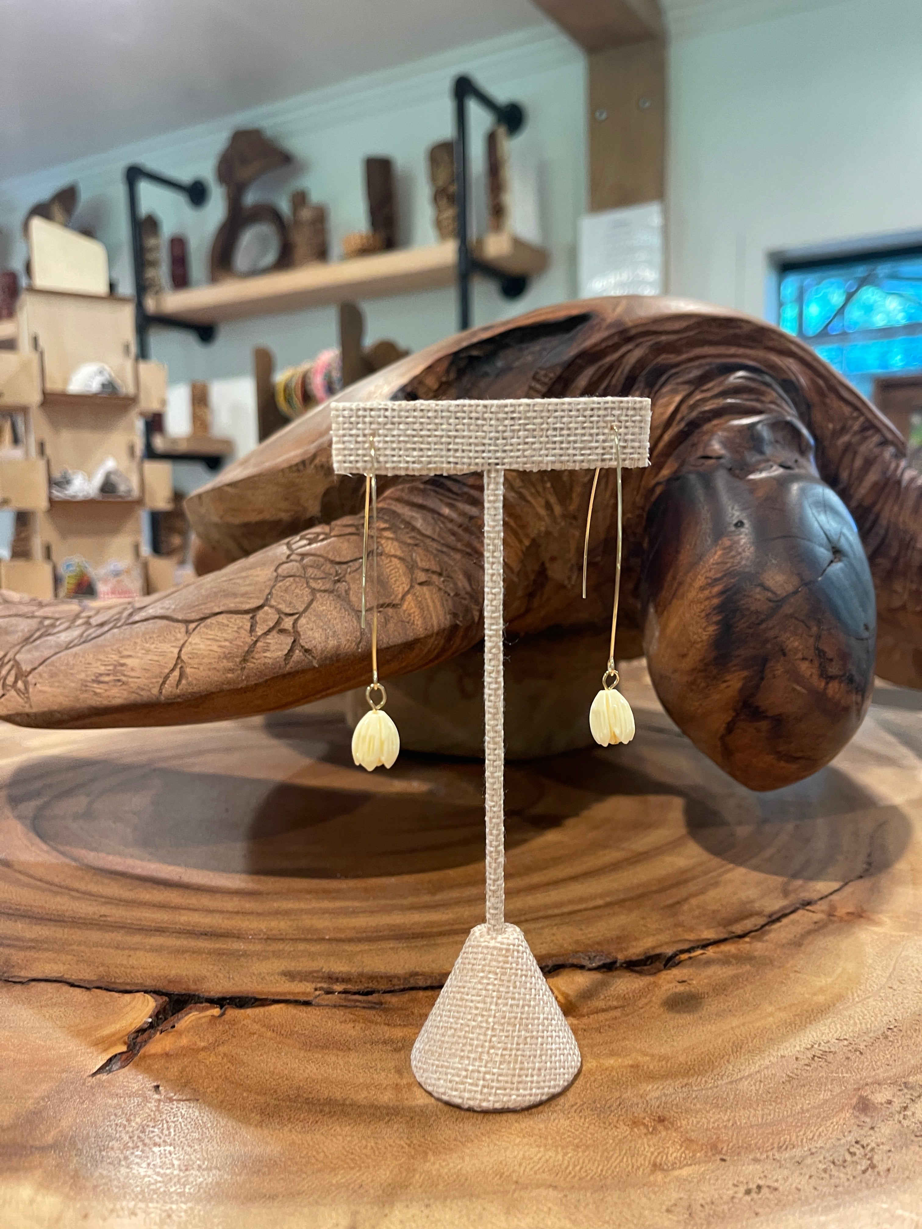 Pikake Drop Earrings