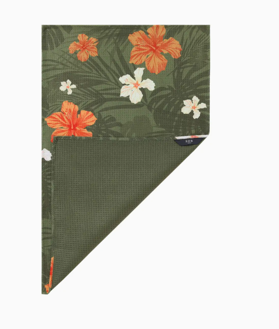 Hibiscus Bloom Tea Towel
