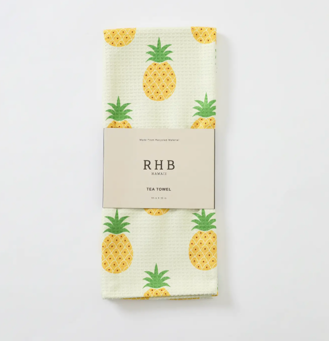 Sunshine Pineapple Tea Towel