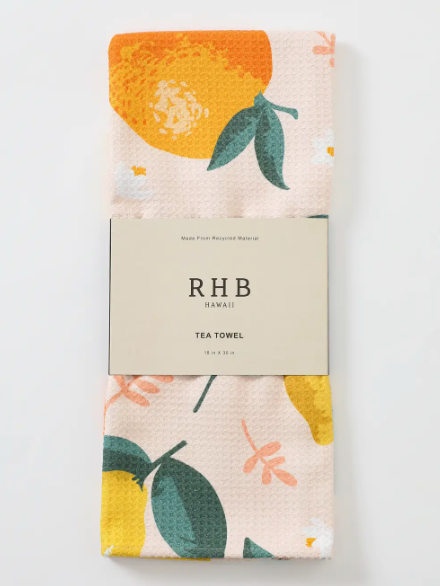 Lemon & Orange Tea Towel