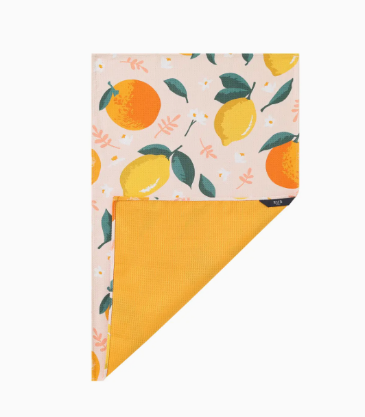 Lemon & Orange Tea Towel