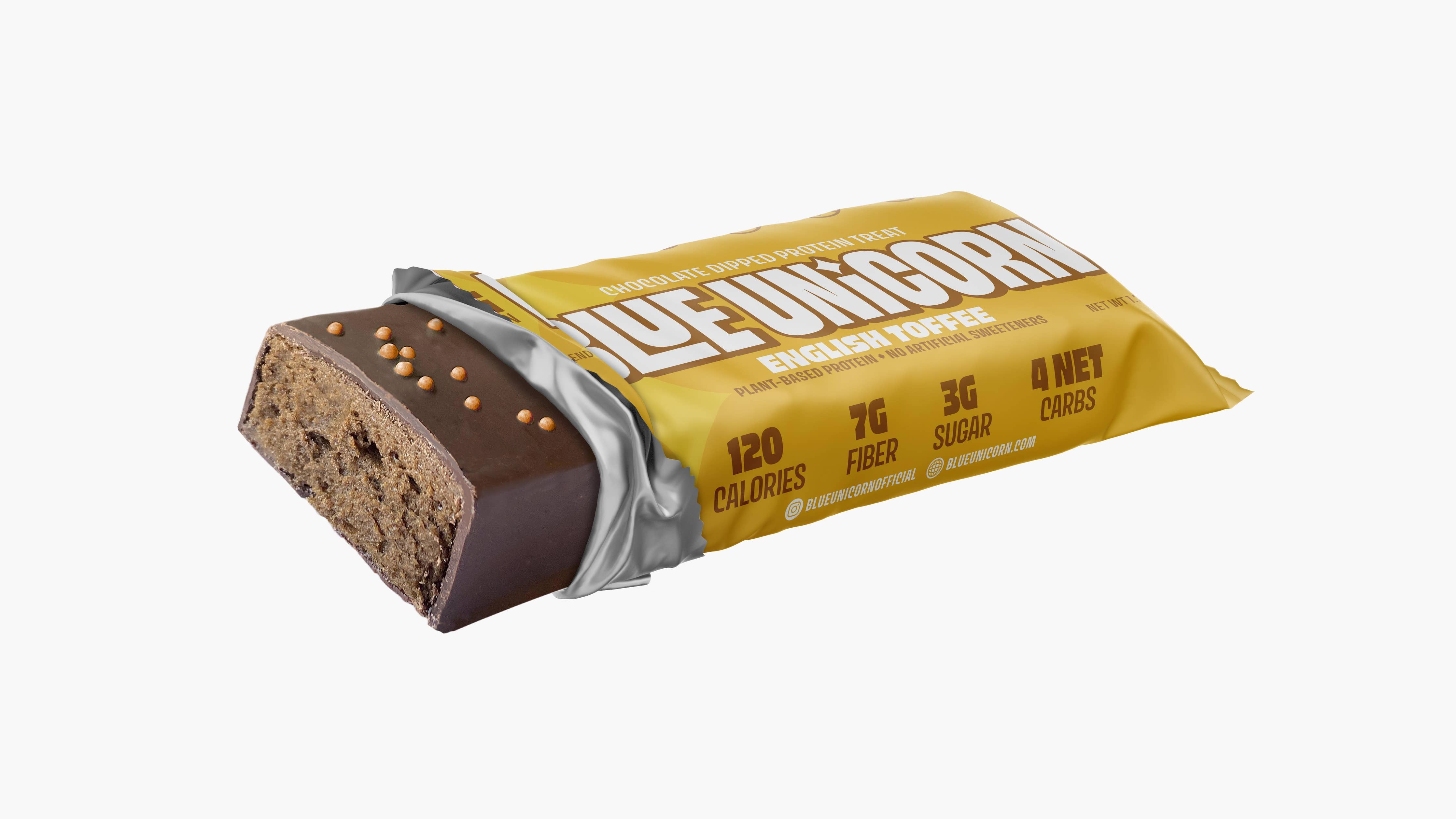 Blue Unicorn Protein Bar Carton – 12 Bars (Wholesale)