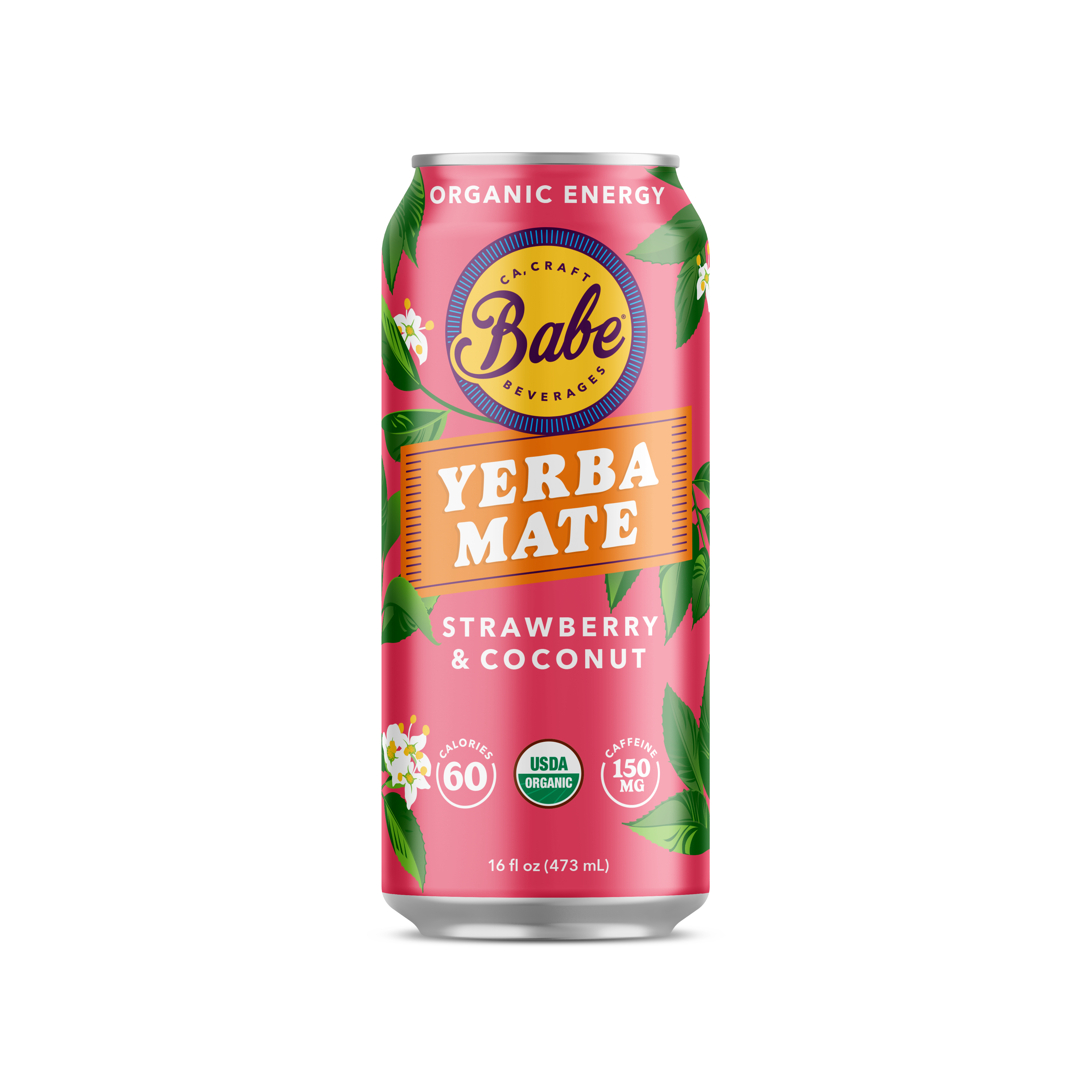 Strawberry Coconut Yerba Mate Tea