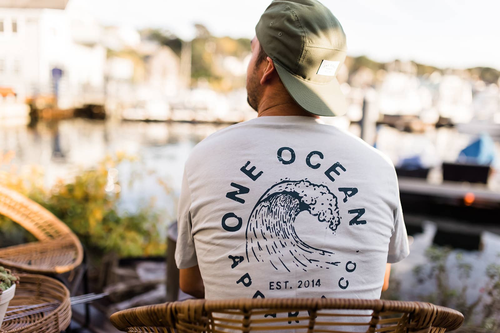 One Ocean Apparel Co. Wave T-shirt