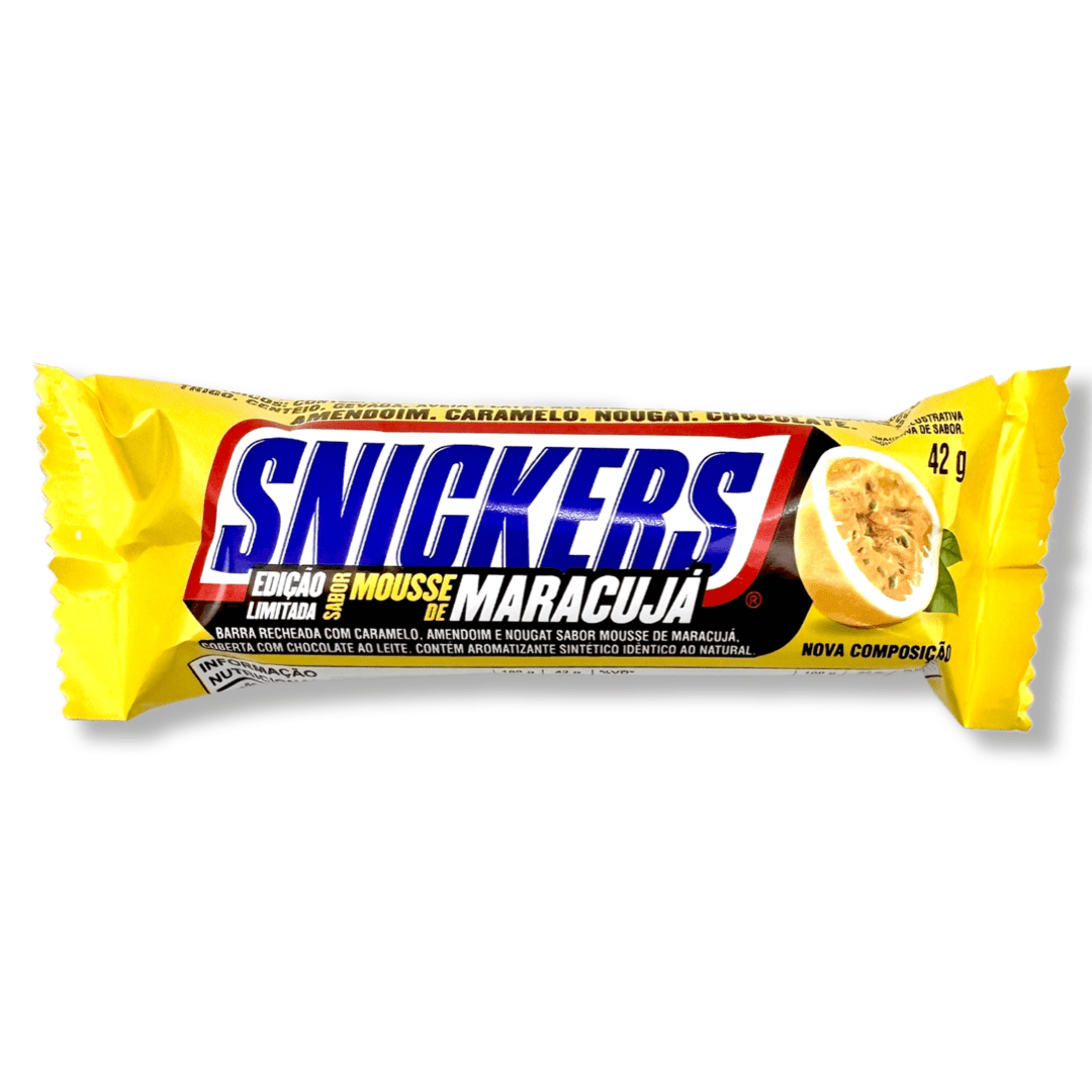 Snickers Mousse De Maracuja Passion Fruit (Brazil) - 42g case of 20