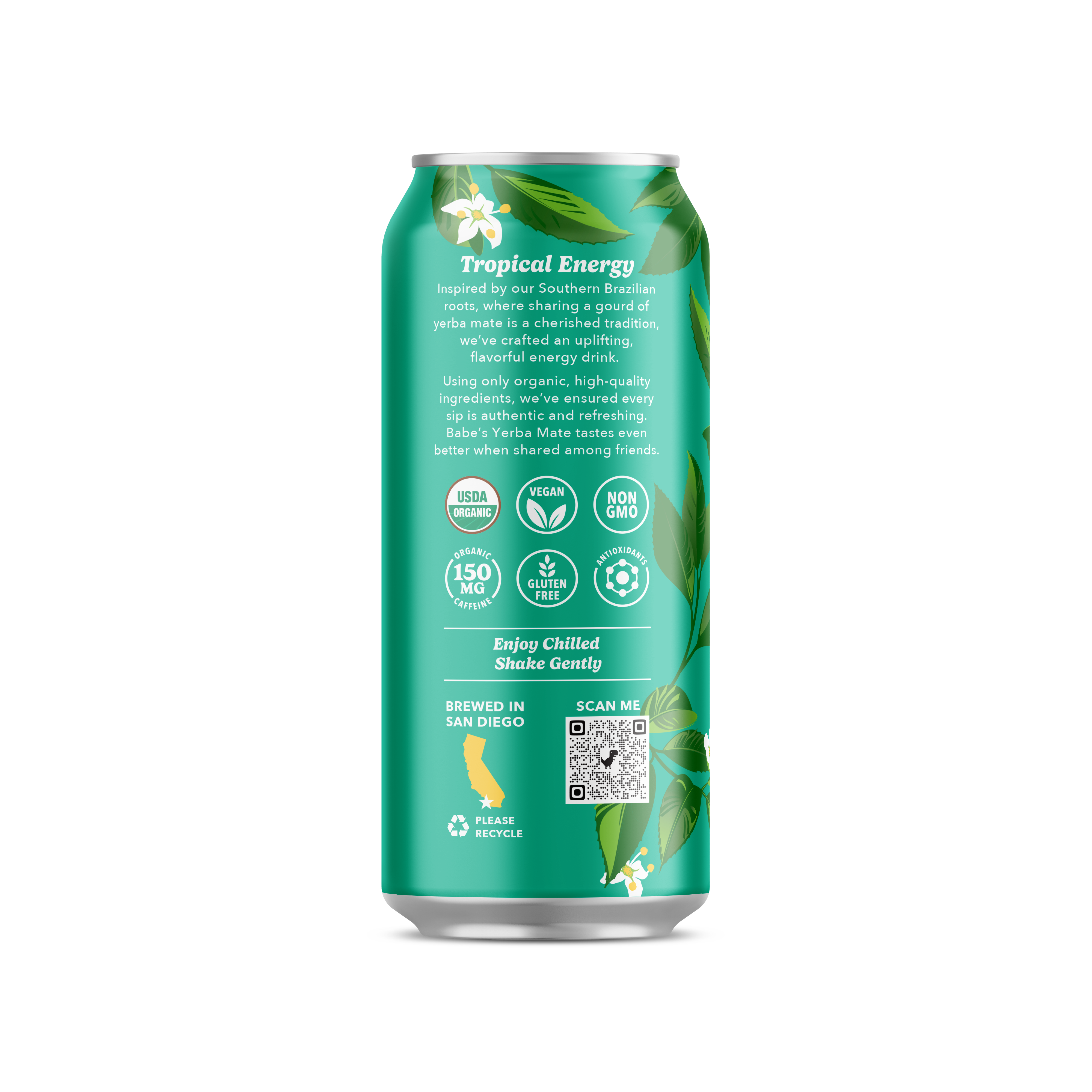 Pineapple Mint Yerba Mate Tea - 12 Pack