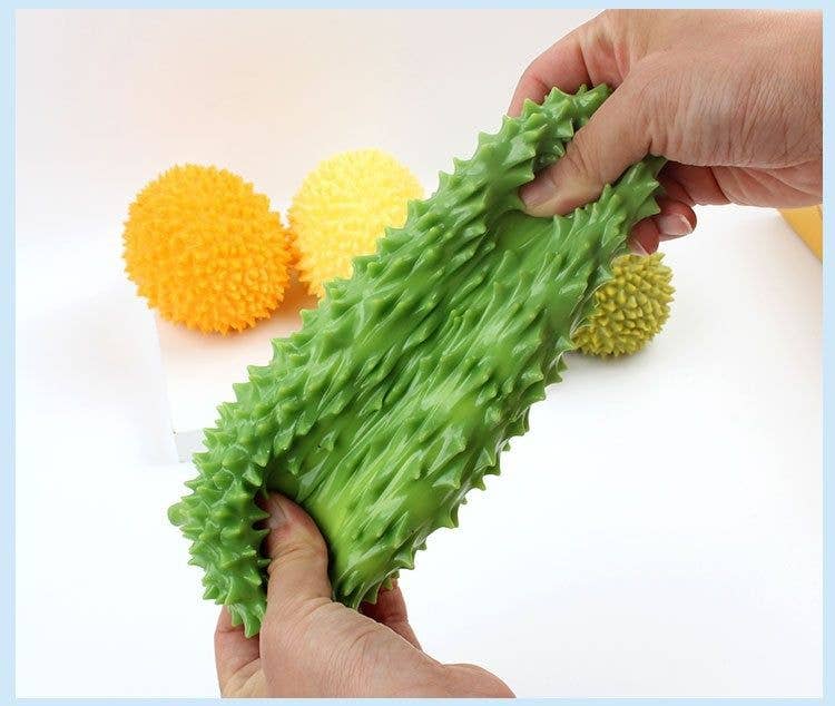 Durian Squeeze Toy for Stress Relief-12 Unit