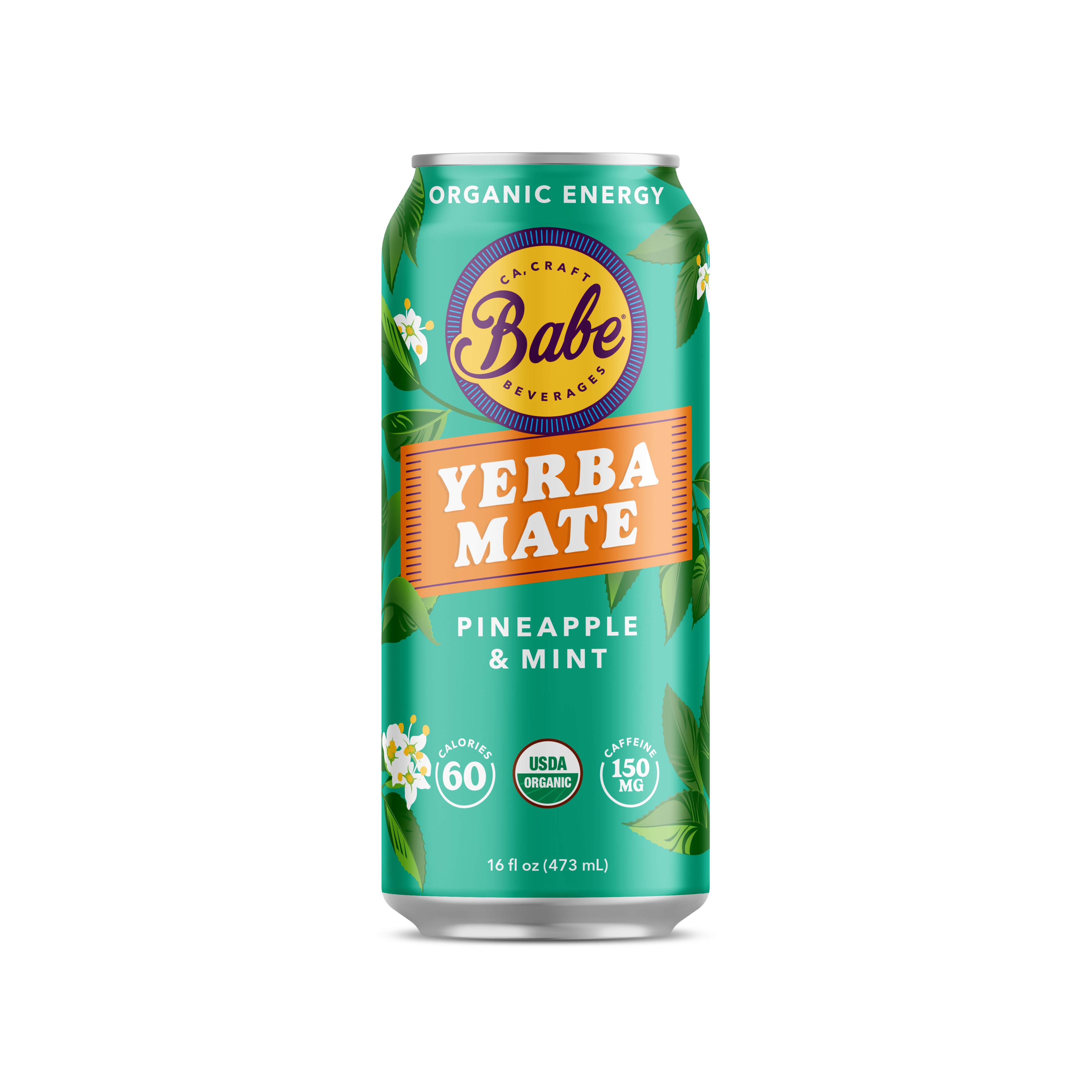 Pineapple Mint Yerba Mate Tea - 12 Pack