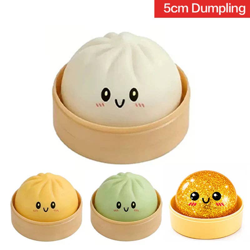 Viral  Dumpling Squishy Mystery Bao Bun Fidget Toy
