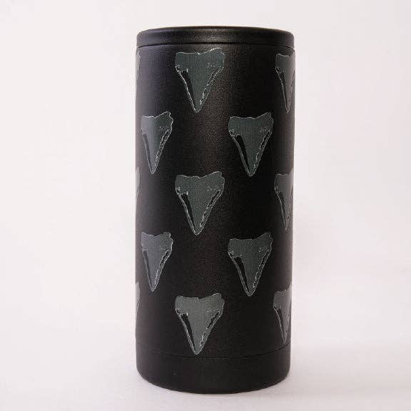 Shark Tooth | 12 oz Slim Vacuum Insulated Can Cooler