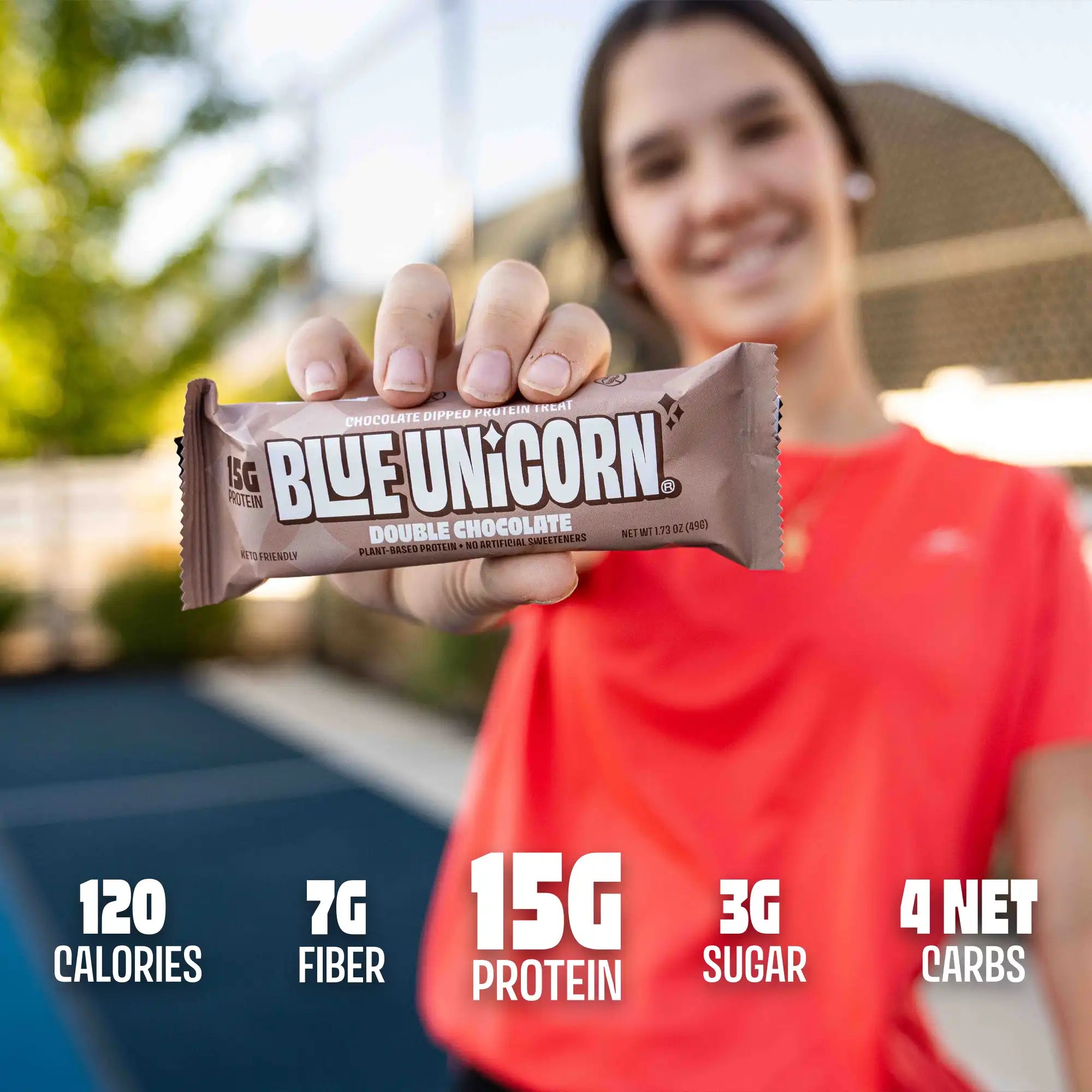 Blue Unicorn Protein Bar Carton – 12 Bars (Wholesale)