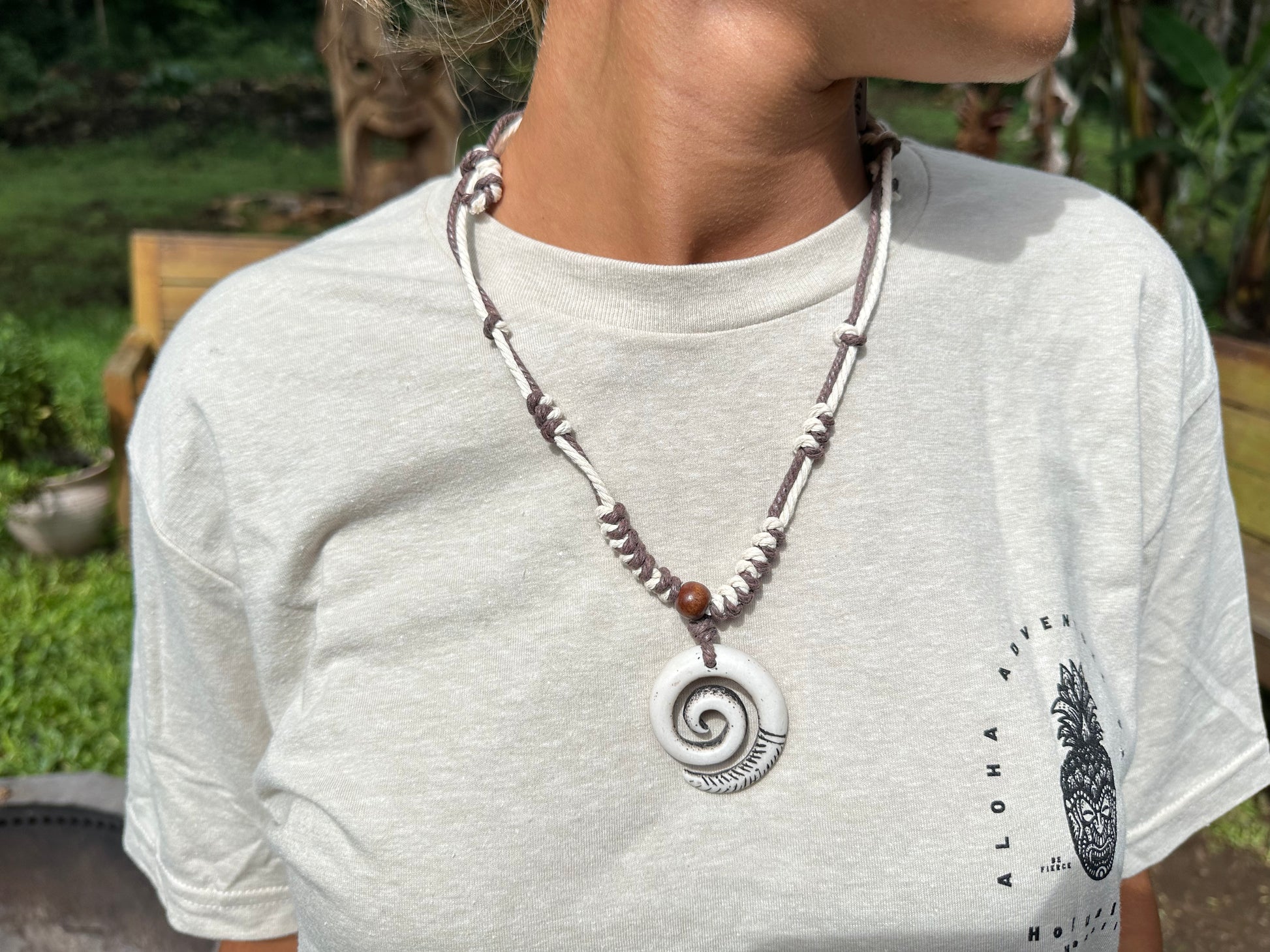 Koru Chord Necklace