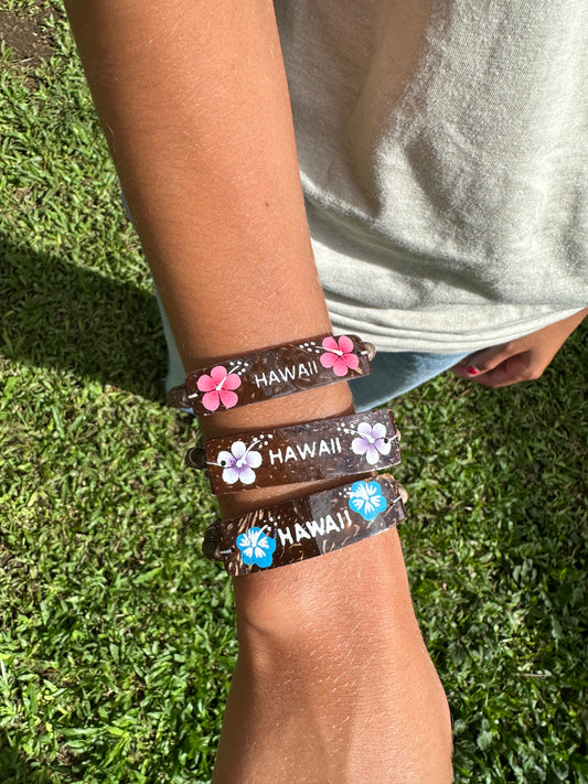 Beaded Coconut Hawaii Bracelets