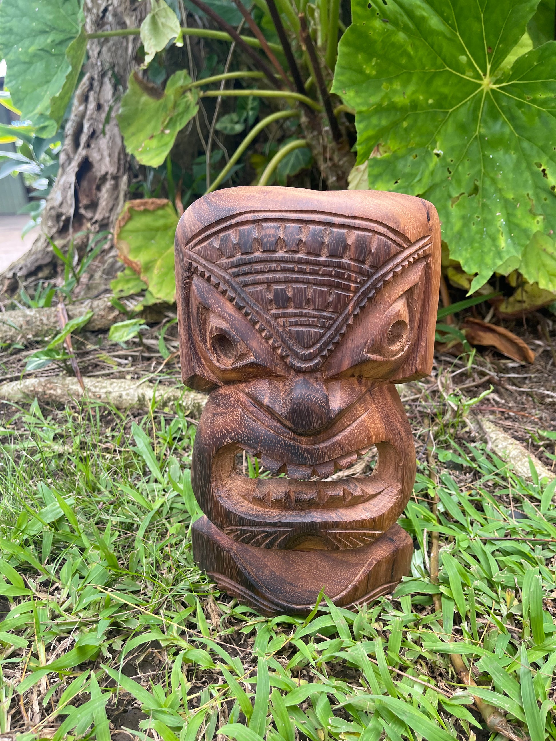 Hand-carved Protector Tiki