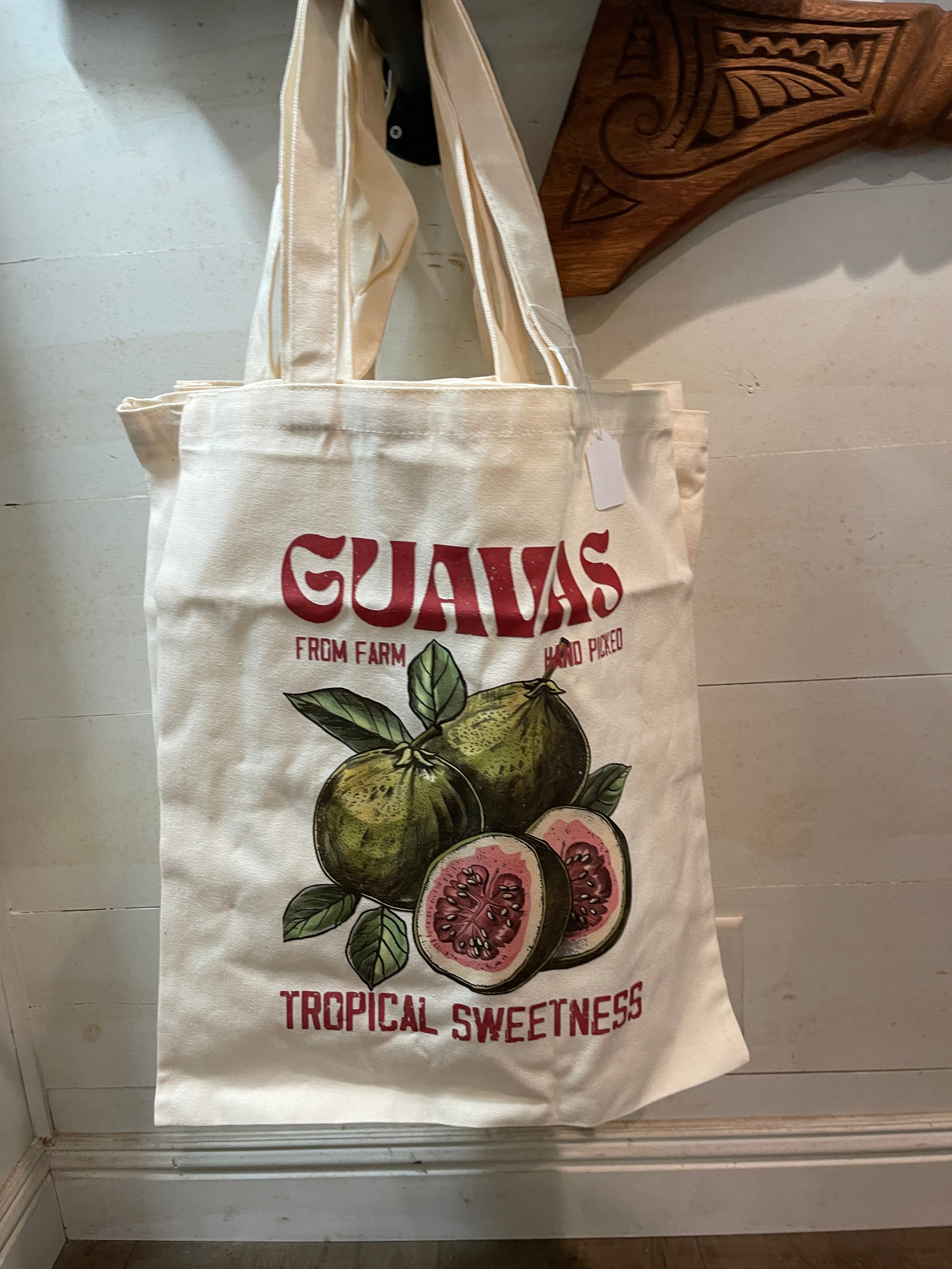 Guavas tote bag