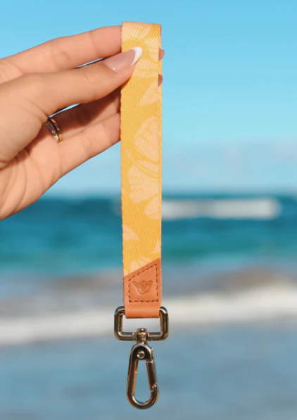 Yellow Shaka Tribe Wrist Lanyard