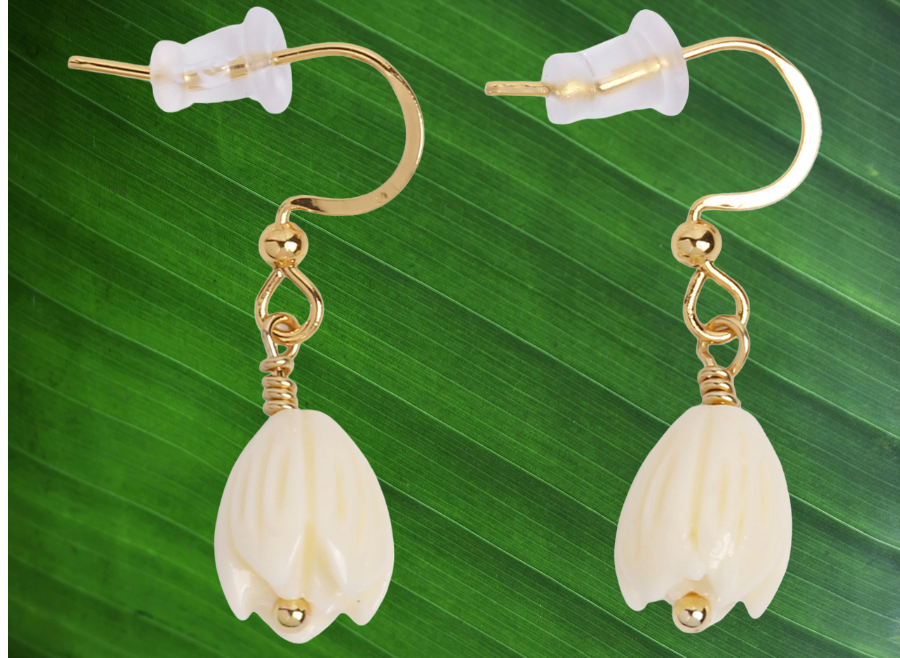 Pikake Flower Earrings