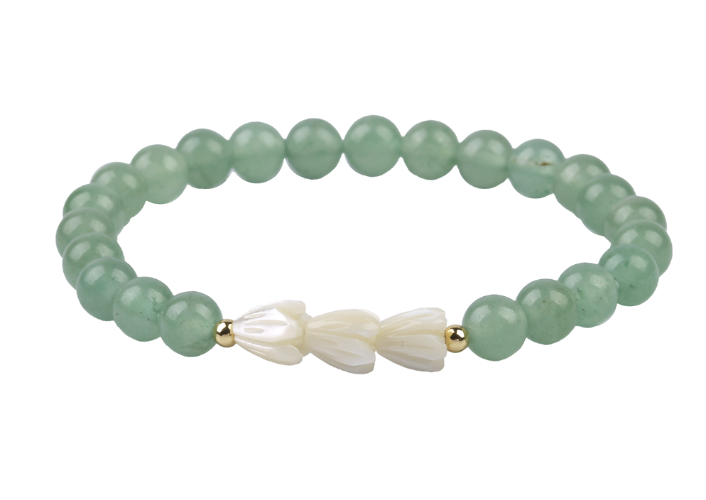 Pikake Aventurine Bracelet