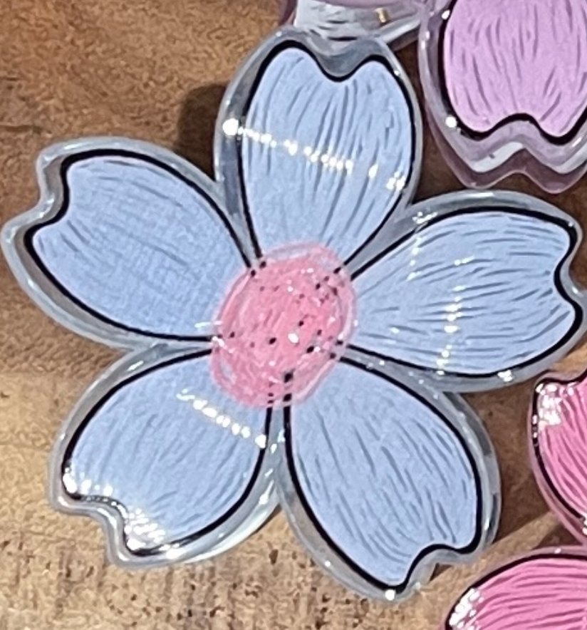 Island Blooms Pastel Claw Clips