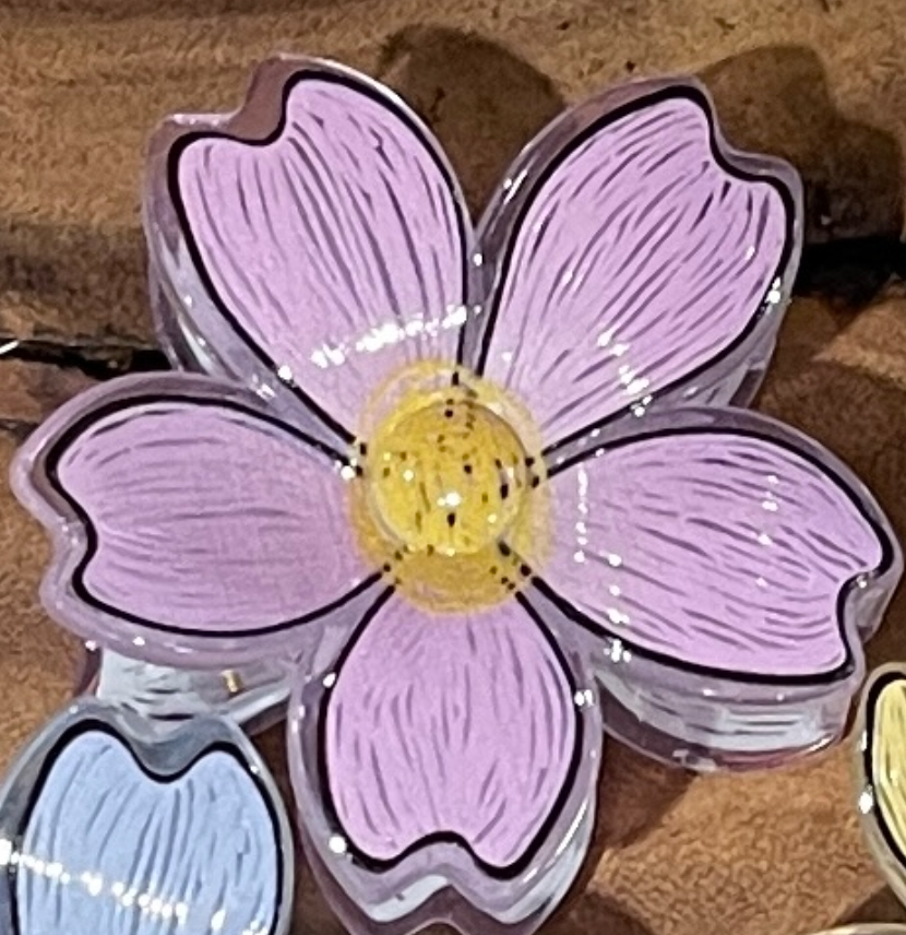 Island Blooms Pastel Claw Clips