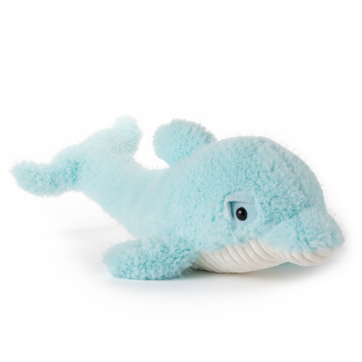 19" (48cm) Fuzzlez Dolphin Light Blue