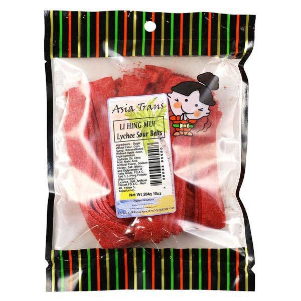 Li Hing Mui Lychee Sour Belts