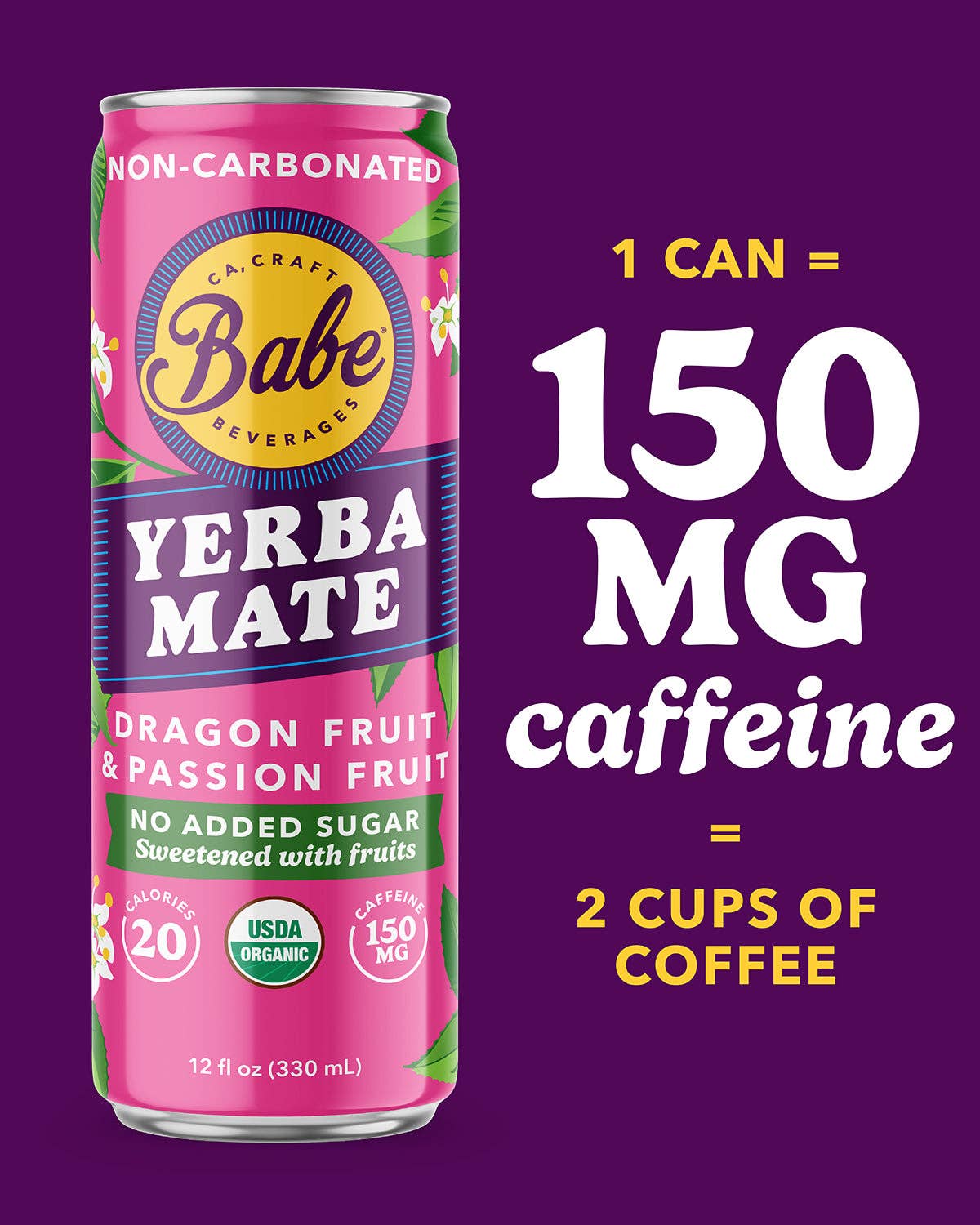 Yerba Mate Passion Dragon 12 oz