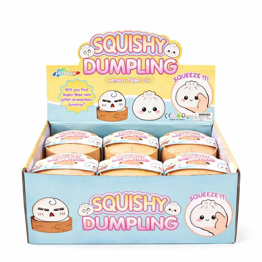 Viral  Dumpling Squishy Mystery Bao Bun Fidget Toy