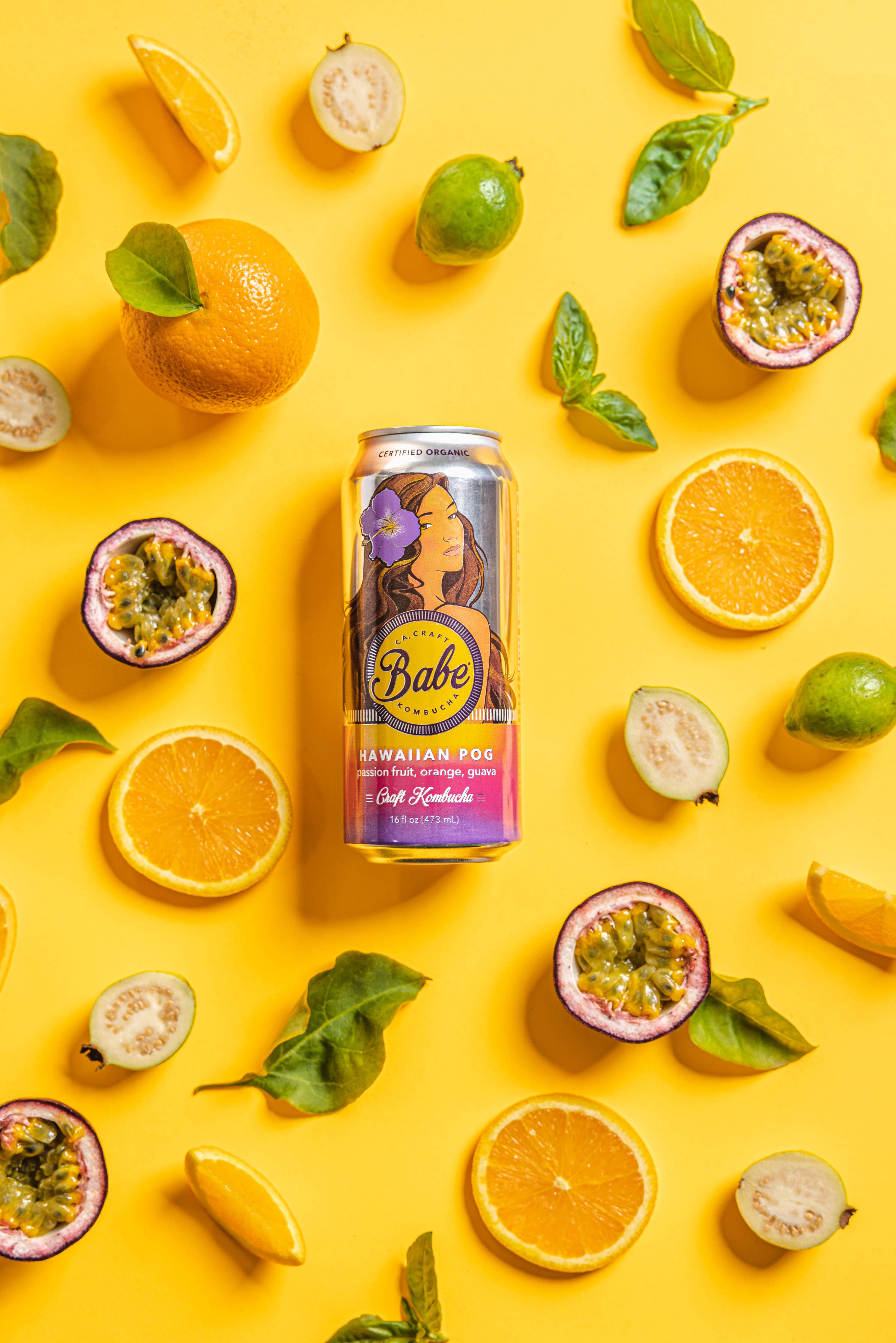 Hawaiian POG Kombucha - (Passion Fruit, Guava)