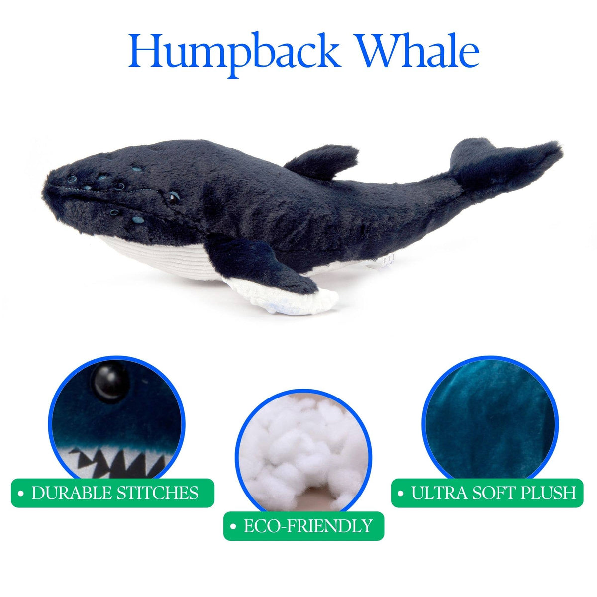 20" (50cm) Wild Onez Humpback Whale